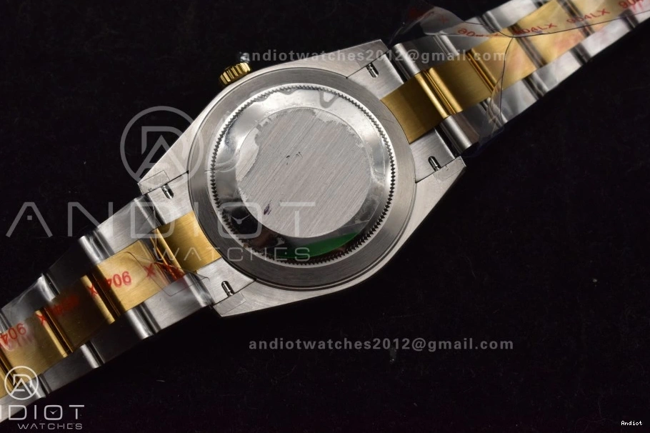DateJust Steel 904L 41 Green on A2836 YG Edition Dial SS 126333 1:1 SS Bracelet Oyster YG Best Roman GMF Gray 0517
